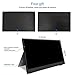 Portable Monitor, UPERFECT 13.3 Super Thin Usb C Monitor PC Display IPS Screen 1920Ã—1080 with Stand Foldable Case Fit for Mini HD Type-C PD Dual Speakers 60HZ Computer Laptop PC Phone