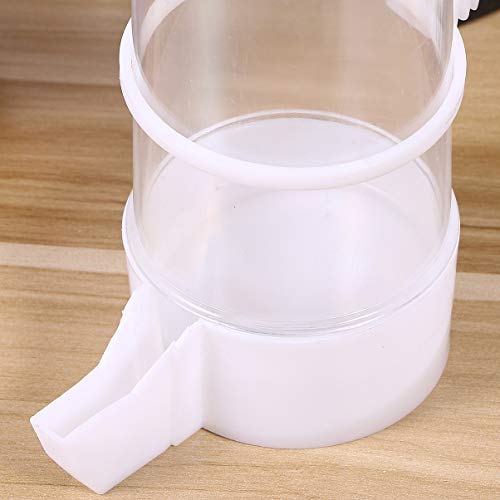 balacoo Vogel Wasserspender Automatische Vogeltränke Geflügeltränke Wellensittich Futterspender Käfig Wassertränke für für Papagei Sittich Vogelkäfig Zubehör – Bild 8