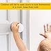 probebi Door Knob Safety Covers 6 Pack, 10PCS Outlet Covers - Toddlers Baby Kids Safety Handle Locks Proof from Opening Doors Color White