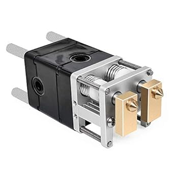 Amazon Com Siboor 3d Printer Extruder Accessories Hot End Kit Ultimaker Um 2 Dual Print Head Extruder Full Kit With Double 0 4mm Brass Nozzles For 1 75mm Filament Industrial Scientific
