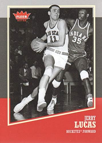 2013-14 Fleer Retro Basketball #24 Jerry Lucas Ohio State Buckeyes