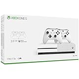 Xbox One S Two Controller Bundle (1TB) Includes Xbox One S, 2 Wireless Controllers, 3-Month Game Pass Trial, 14-day Xbox Live Gold Trial