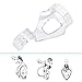 ME MARTIAN ELITE Tribord/Subea Easybreath (2017 Version) Full Face Snorkel Mask with Camera Mount, Enhanced Anti-Fog and Anti-Leak