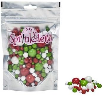 Scrumptious Sprinkles Christmas Baubles Sprinkletti 100g