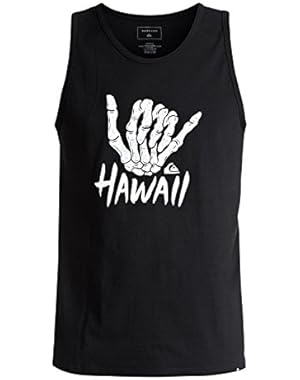 Men's Shaka Bones Tank Top Tee T-Shirt