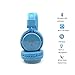 Portable Wireless Bluetooth Headphones Over Ear, AiTalk Q8 Stereo Foldable Headsets with Microphone, Support Hands-Free Calling, FM Radio, TF Card and 3.5mm Aux(Light Blue)thumb 1