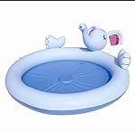 Sizzlin Cool elephant step & squirt inflated pool