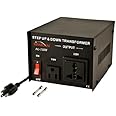 Simran AC-750 Voltage Converter Transformer for Conversion Between 110 Volt / 220 Volt, 750 Watt Power Converter Worldwide Use