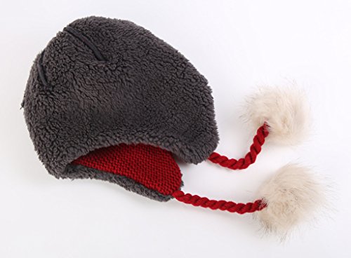 girls red winter hat