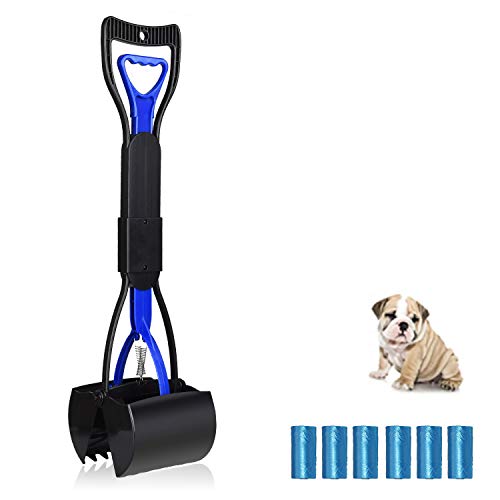 UPSTONE Folding Pets Pooper Scooper Set for Dogs with Poop Bags Waste