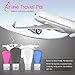 Portable Travel Bottles Set, Leak Proof Travel Accessories,TSA Carry-On Approved Refillable and Squeezable Silicon Travel Size toiletries Containers,Easy-to-Fill Travel Lotion Bottles.