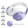Bluetooth-HeadphonesTuinyo-Wireless-Headphones-Over-Ear-with-Microphone-Foldable-Lightweight-Stereo-Wireless-Headset-for-Travel-Work-TV-PC-Cellphone-Purple TUINYO Bluetooth Headphones, Wireless Headphones Over Ear with Microphone, Foldable & Lightweight Stereo Wireless…