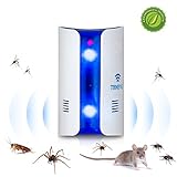 TBNEVG Ultrasonic Pest Repeller & Mouse Repeller Plug in Pest Control - 2018 New Electromagnetic Pest Repellent & Mosquito Repellent for Mice,Rat,Bug,Bedbug,Spider,Roach,Ant,Fly,Flea,Moth