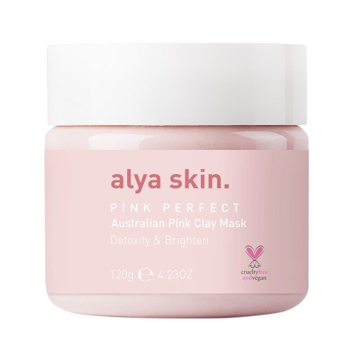 Alya skin pink clay face mask made from 100% natural au…