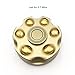 Metal Revoler Spinner Bullet Fidget, KINUT Solid Brass Metal Toy Gunner Cap