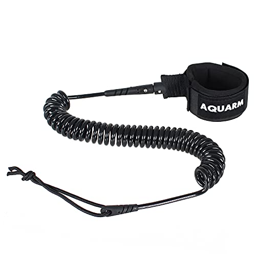 AQUARM Paddle Board Leash Coiled