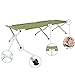 Multislife RHB-03A Lightweight Folding Camping Cot-Single Bed with Carrying Bag Army Greenthumb 1