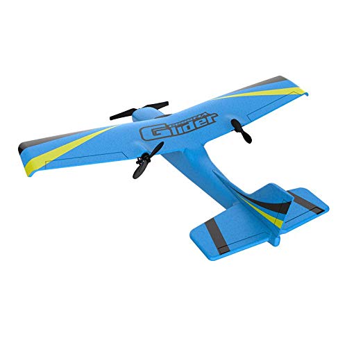Lovelystar Z50 2.4G 2CH 350mm Micro Wingspan Remote Control RC Glider Airplane Plane Fixed Wing EPP Drone with Built-in Gyro for Kids