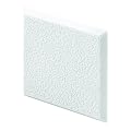 Prime-Line MP10866 Wall Protector, 2 in. x 2 in. Squares, Rigid Vinyl, White, Textured, Adhesive-Backed, Paintable, Pack of 5