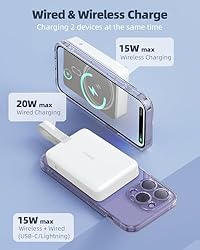 ROMOSS Magsafe Battery Pack, 10000MAh Magnetic