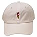 City Hunter C104 Summer Ice Cream Cotton Baseball Cap 11 Colors (White)