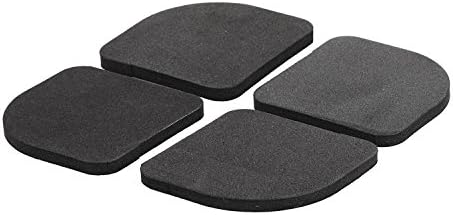 Universal Rubber Silent Feet Anti-Vibration Pads for Washing Machines/Dryers/Refrigerator Home Appliance - 4 PCS