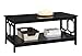 Convenience Concepts Omega Coffee Table, Black
