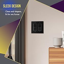ENERLITES Decorator Light Switch or Receptacle
