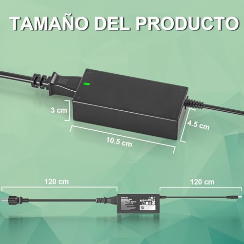 RORALMA 65W Cargador de Laptop Compatible con DELL Inspiron 15-7000 15-5000 15-3000 17-5000 17-3000 13-7000 11-3000 Serie 558 3181 5100 5535 5555 5558 5559 5567 XPS 9350 9360 la65ns2-01