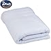 Super Thick and Thirsty 1,000 GSM Turkish Cotton Oversized Bath Sheets for Bathrooms Bed and Breakfast or Spa - Extra Large White Eco-Friendly Bath Towel Set, 30x60