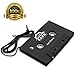 C.A.B.R. 3.5mm Stereo Plug Universal Audio Cassette Adapter for iPhone/Android/Smartphones - Black