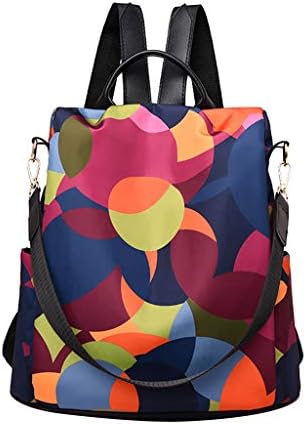 Women Wild Travel Backpack Colorful Oxford Cloth Student Bag Backpack
