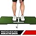 Rukket Tri-Turf Golf Hitting Mat Attack | Portable Driving, Chipping, Training Aids for Backyard with Adjustable Tees and Foam Practice Balls (Standing Mat (24