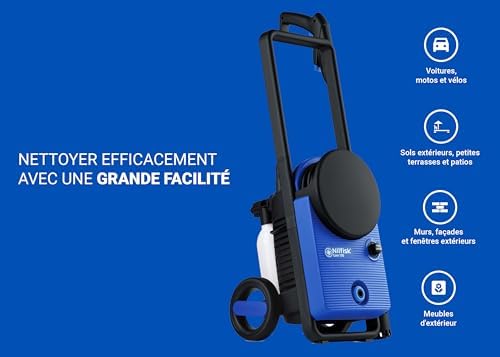 Nettoyeur Haute Pression Core 130 Bars avec PowerControl - Mini Nettoyeur pour l'extérieur, Terrasses, Fenêtres et Voitures (1500 W) 128471256