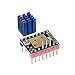 Kingprint TMC2208 V3.0 UART Stepper Damper with Heat Sink Driver, Replacement Damper for A4988 DRV8825 for 3D Printer (Pack of 4 PCS)