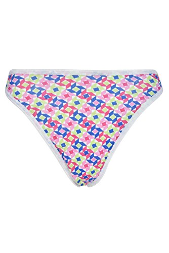 Fruit of the Loom Womens 6 Pack Cotton Thongs Panties Design may vary Assorted size 5