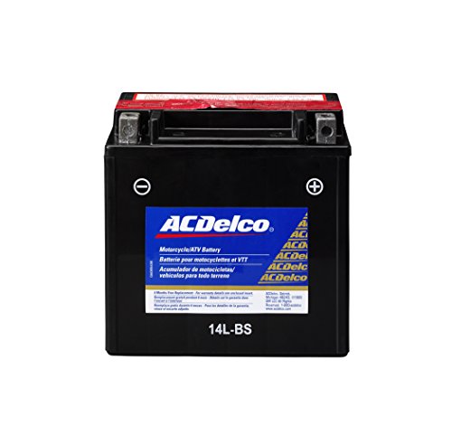 ACDelco ATX14LBS Specialty AGM Powersports JIS 14L-BS Battery (Best Battery For Harley Sportster)