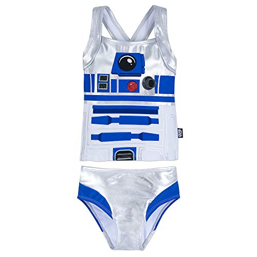 Star Wars R2-D2 Two-Piece Swimsuit for Girls White