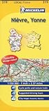 Michelin Map France: Nievre, Yonne 319 (Maps/Local (Michelin)) (English and French Edition)