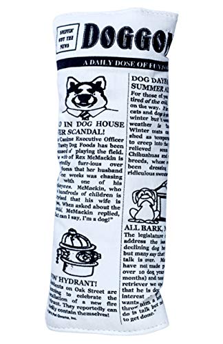 Pet Qwerks Krinkle and Squeak Newspaper Toy