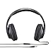 Marvel Over The Ear Wired Headphones with Built in Microphone Quality Sound from The Makers of iHome (Black Panther)