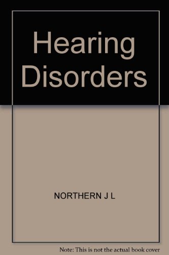 Hearing Disorders 0890794030 Book Cover