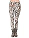PINK PLOT Basic Printed Leggings Patterned High Elasticity Pants for Women Girls One Size-Fit XS-L X Camo Trees