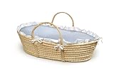 Baby Moses Basket with Liner, Sheet, and Pad