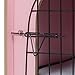 Ollieroo Dog House Crate Wooden Kennel Indoor Condo for Small Dogs Cats Pet Home with Door and Bed Mat Pink with Brown