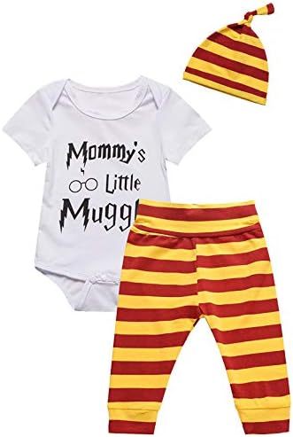 Crazybee 3Pcs/Set Baby Boy Girl Infant Snuggle This Rompers
