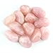 Crystal Allies Materials: 1/2lb Bulk Tumbled Pink Rose Quartz Crystals from Brazil - Large 1