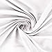 Utopia Bedding Bed Ruffle - Easy Fit with 16 Inch Tailored Drop - Hotel Quality, Shrinkage and Fade Resistant (Queen, White)