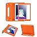 HDE Case for iPad 9.7-inch 2018/2017 Kids Shockproof Bumper Hard Cover Handle Stand with Built in Screen Protector for New Apple Education iPad 9.7 Inch (6th Gen) / 5th Generation iPad 9.7 - Orange
