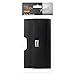 Reiko Leather Horizontal Carrying Pouch/Case for Samsung Galaxy S4 - Retail Packaging - Black